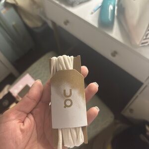 On Cloud White Shoelaces